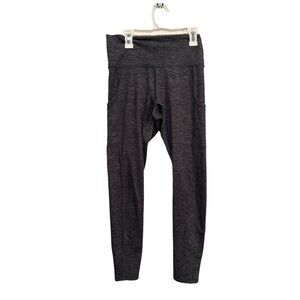 Aerie Chill play Move leggings in a dark Heather gray color size medium